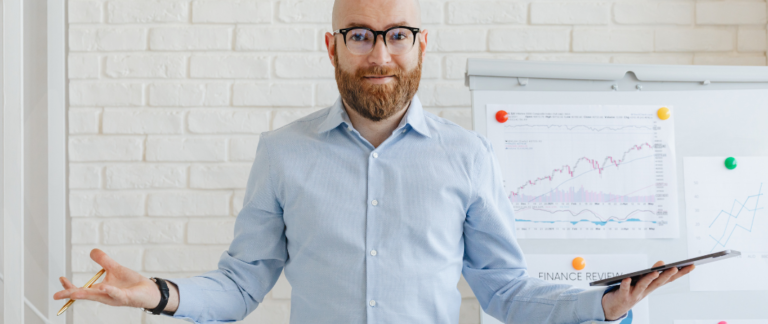 Transport w rękach handlowca